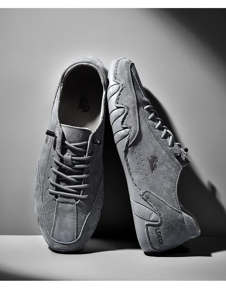 Zapatillas casuales para hombre 2023, nuevos botines con cordones, zapatos de moda para hombre, mocasines de alta calidad, zapatos casuales de lujo para hombre.
