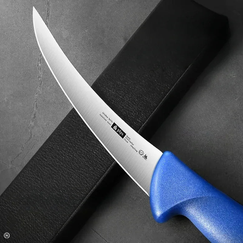 Cuchillo de chef Seiko, cuchillo para carne, cuchillo para rebanar, cuchillo deshuesador forjado a mano, herramienta de cocina para el comedor