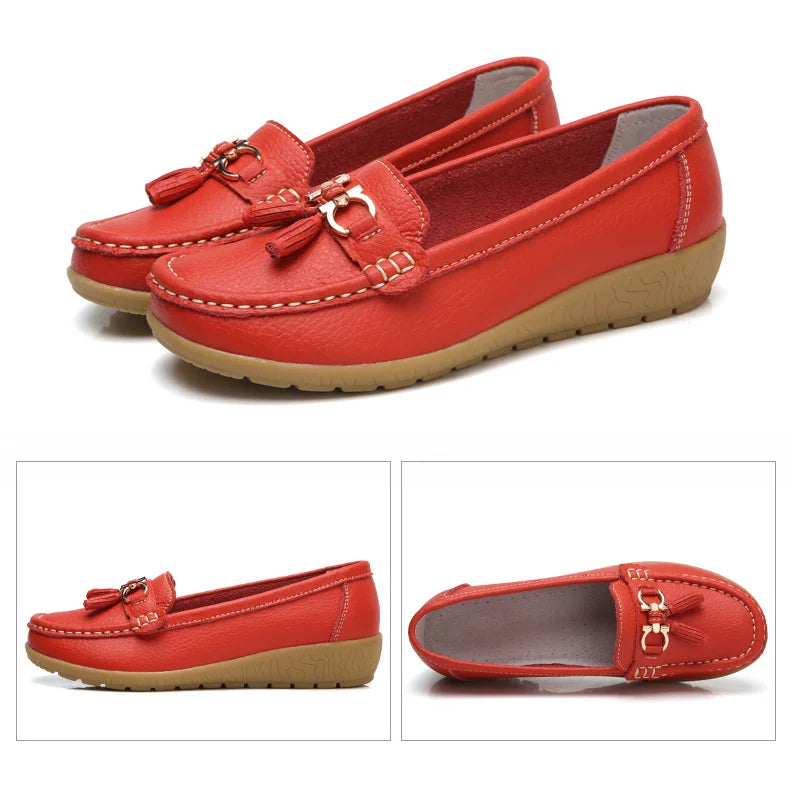 Zapatos de mujer sin cordones, mocasines para bailarinas, zapatillas casuales para mujer, zapatos planos para mujer, zapatos casuale