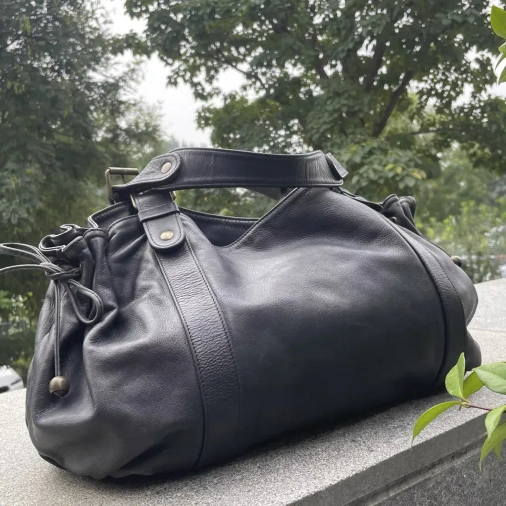 Bolso bandolera sencillo para mujer, bolso de hombro Boston para el día a día