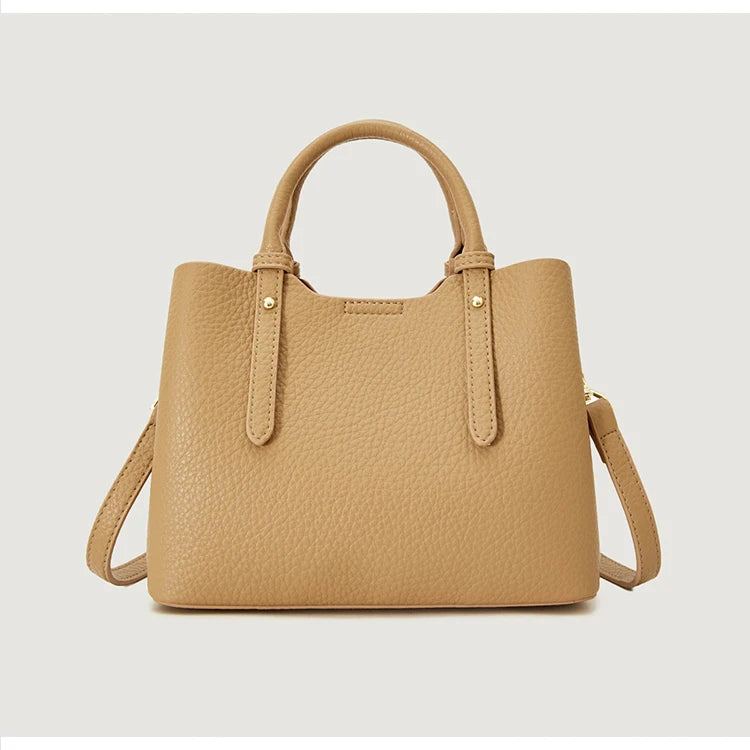 Bolsos de mano de PU para mujer, elegantes bolsos tote, diseño versátil, bolsos de uso diario, bolso de hombro compacto