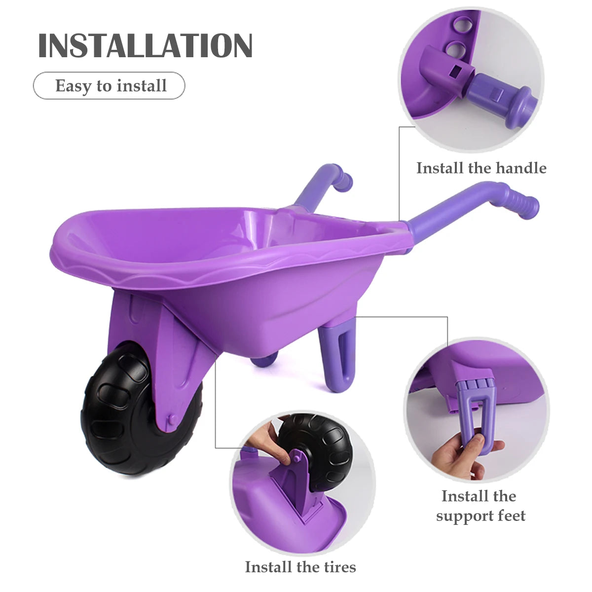 Juego de herramientas de jardinería de juguete para niños, delantal, guantes, herramientas para plantas y flores, regalos para niños y niñas.