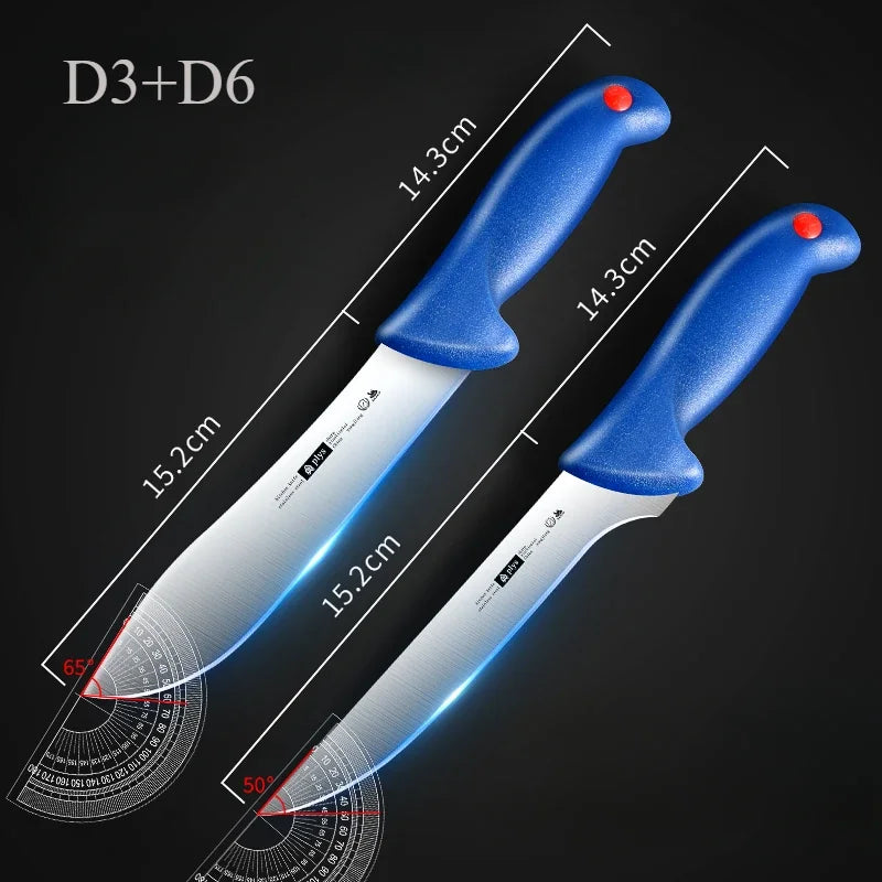 Cuchillo de chef Seiko, cuchillo para carne, cuchillo para rebanar, cuchillo deshuesador forjado a mano, herramienta de cocina para el comedor
