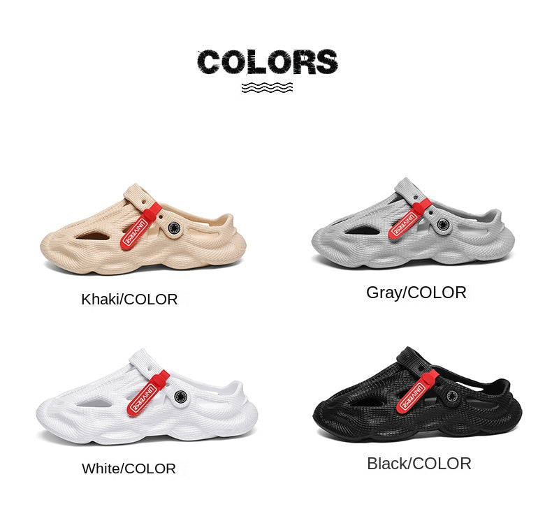 Pantuflas de verano para hombre, cómodas sandalias de plataforma para exteriores 2023, chanclas de playa, sandalias para hombre para interiores, calzado para el baño.