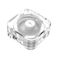 Caja de carga para anillo inteligente de 3,7 V y 200 mAh sin cable de carga. Cargador con activación automática. Transparente con luz LED.
