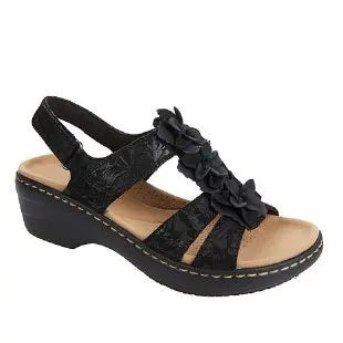 Sandalias de verano para mujer 2022, nuevas, con cuña y plataforma, ortopédicas, estilo retro romano, casuales, cómodas, con puntera abierta.