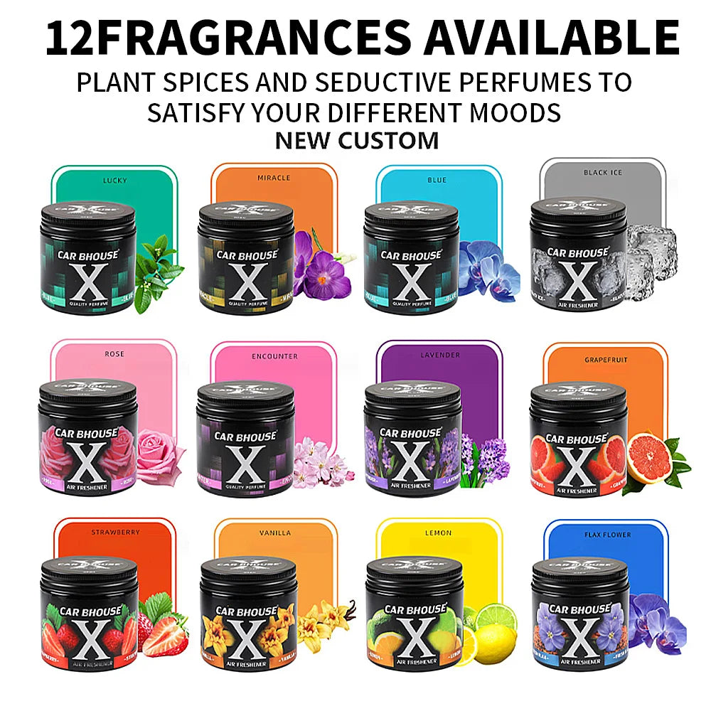 Perfume sólido en gel para coche, ambientador de 220 g para dormitorio, sala de estar, baño, zapatero, desodorante general, duradero, multifragancia.