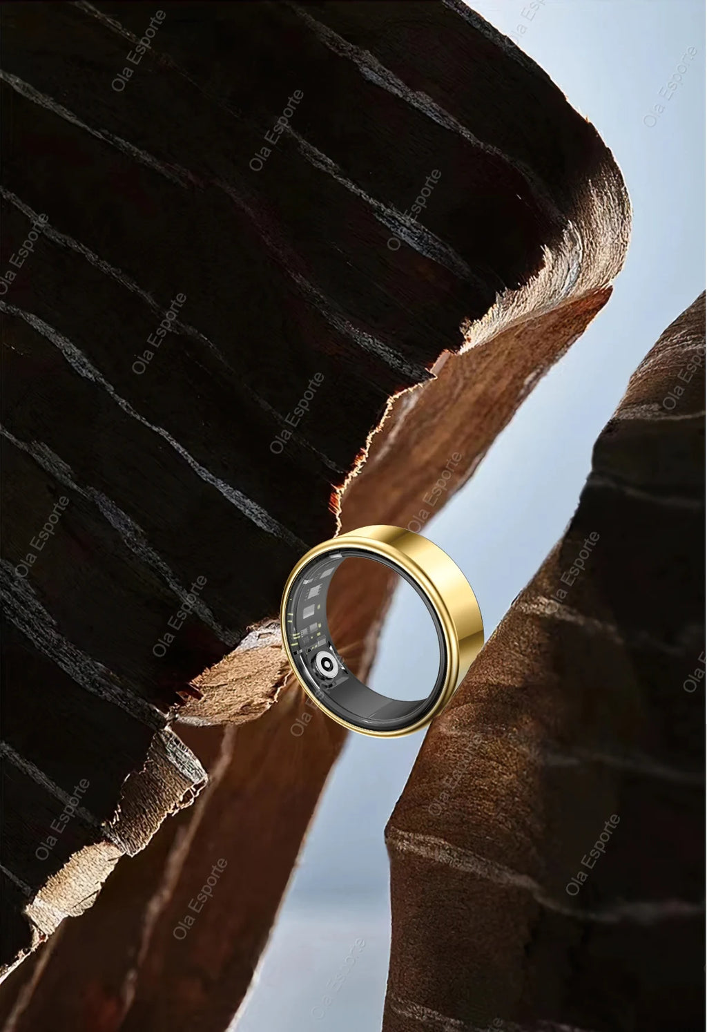 Anillo inteligente R10 con base de carga para hombres y mujeres. Monitorización de la salud, el sueño y la frecuencia cardíaca. Resistencia al agua IP68 y 5ATM. Modo multideporte