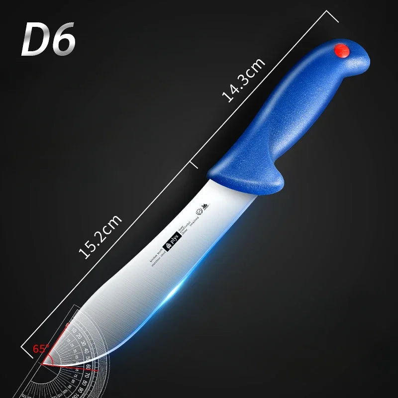 Cuchillo de chef Seiko, cuchillo para carne, cuchillo para rebanar, cuchillo deshuesador forjado a mano, herramienta de cocina para el comedor