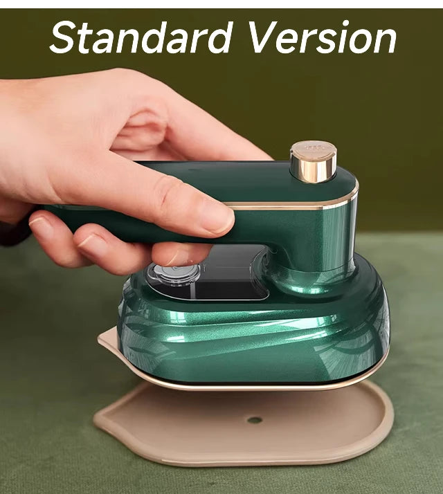 Mini vaporizador de ropa para planchar prendas, plancha de vapor portátil para el hogar y viajes, para planchar ropa en seco y húmedo.