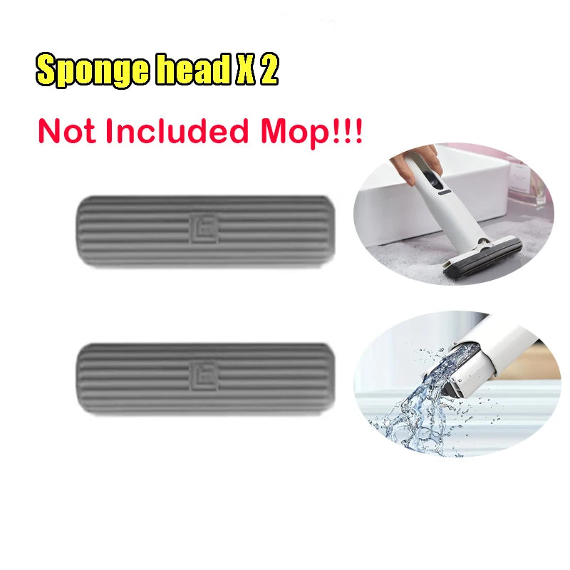 Mini fregona plegable de gran potencia con esponja para limpieza del hogar. Fregonas autoescurribles para suelos, escritorios, ventanas y coches.