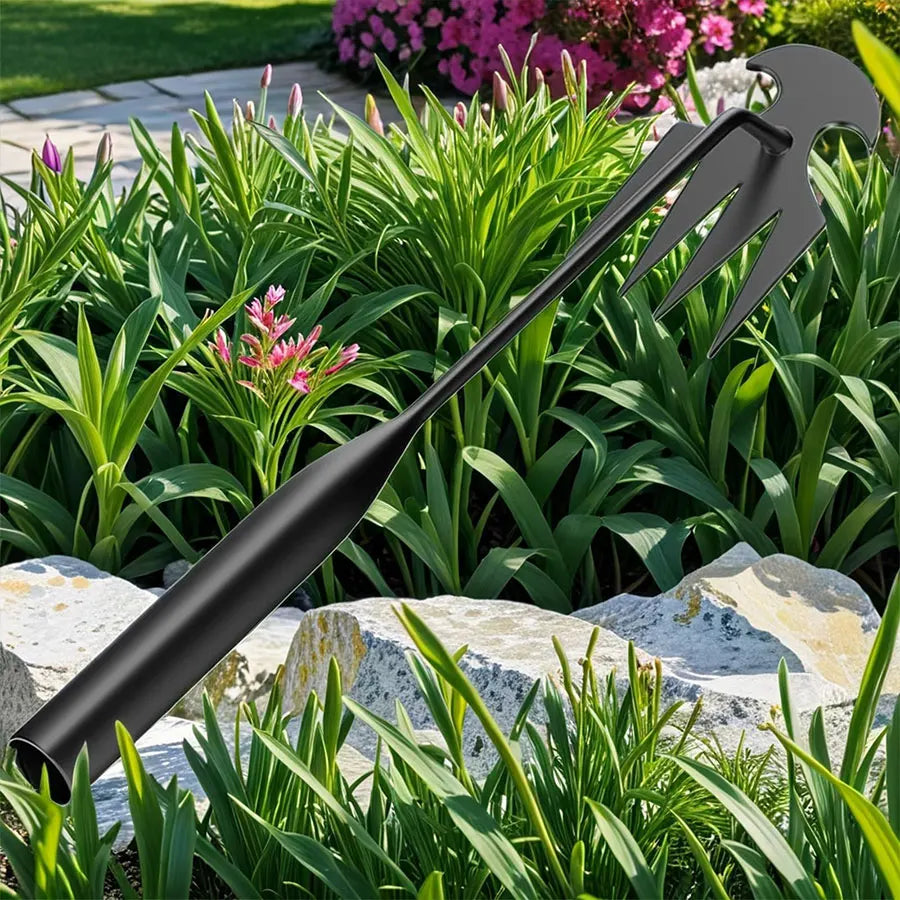 Azada de jardín, suministros agrícolas, herramientas para malezas, utensilios de jardinería, herbicida manual, profesor de malezas, agricultura, accesorios agrícolas.