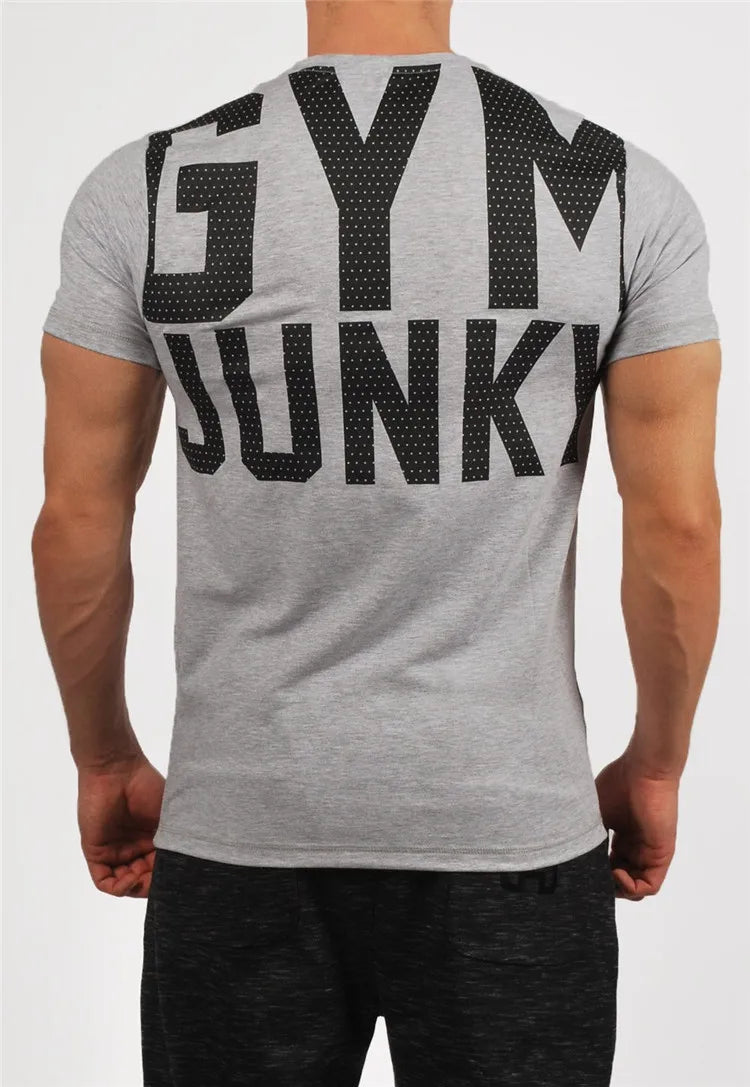 Camiseta de moda para hombre, tops para hombre, ropa de verano para fitness