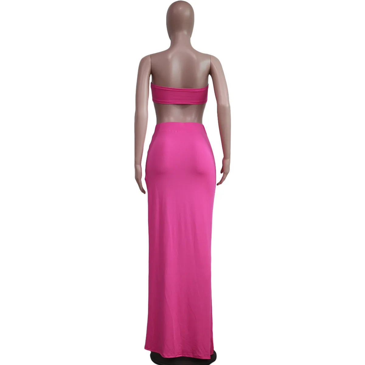 Traje de falda asimétrico y sexy para mujer, estilo casual europeo y americano, ideal para la playa.