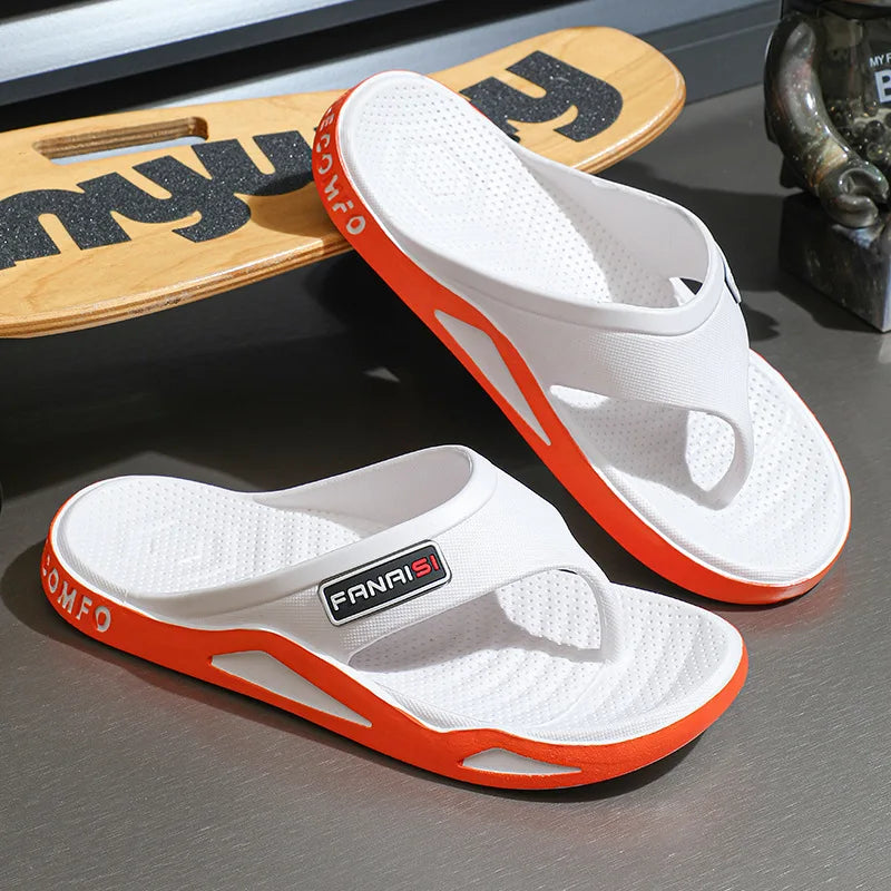 Chanclas de verano para hombre, sandalias deportivas de playa, calzado informal para hombre, estilo casual, moderno y cómodo para estar en casa.
