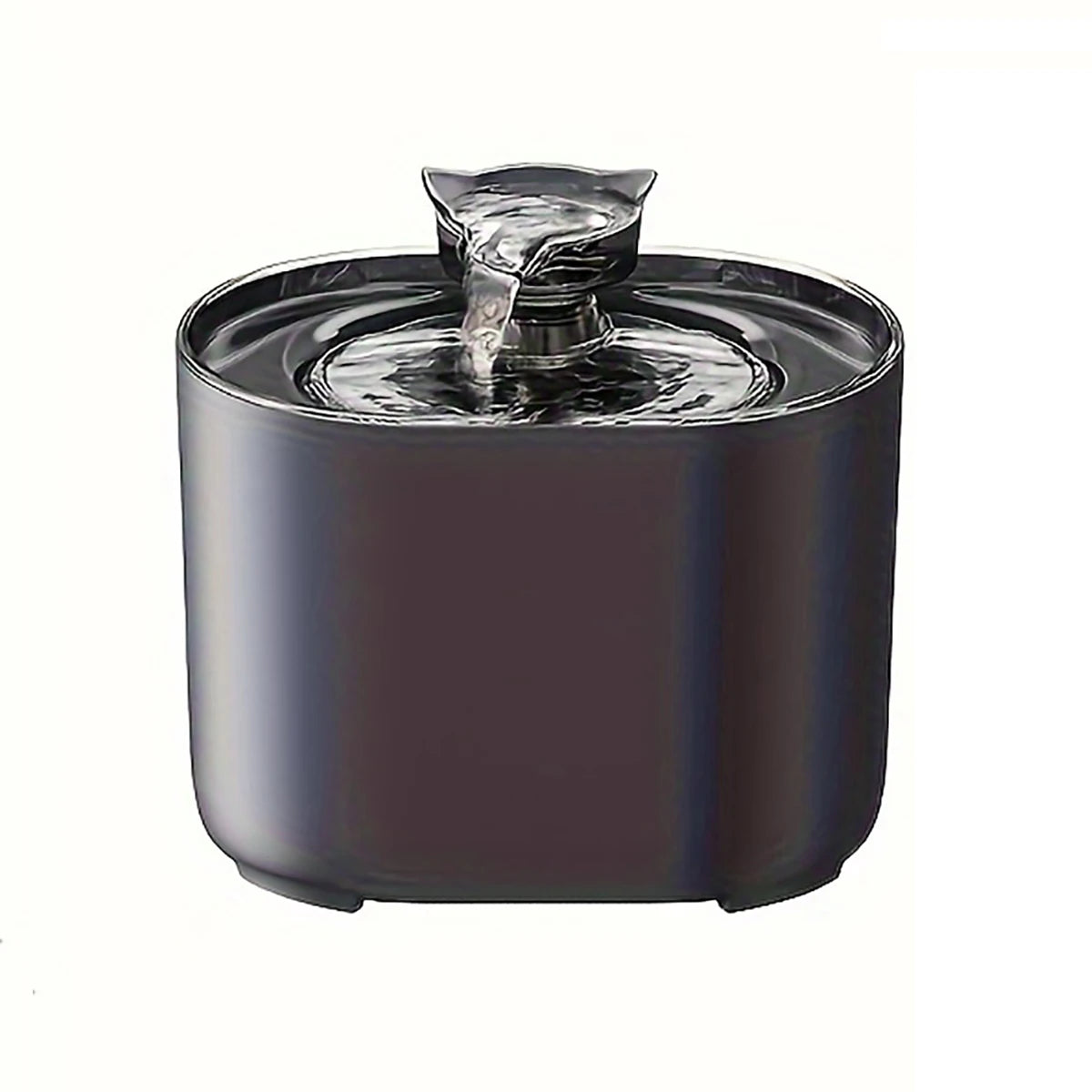 1 fuente de agua para mascotas de 2,2 L con dispensador automático de agua, agua potable fresca y filtrada, y funcionamiento silencioso.