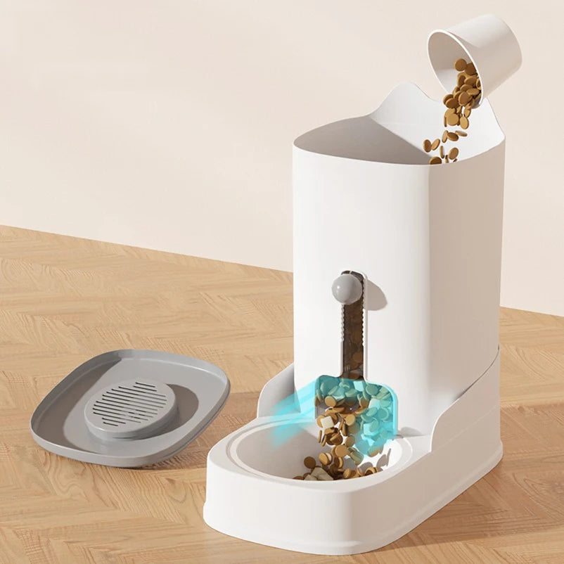 Nuevo dispensador automático de agua y comida para gatos de gran capacidad, bebedero para perros y gatos, comedero para perros y mascotas.