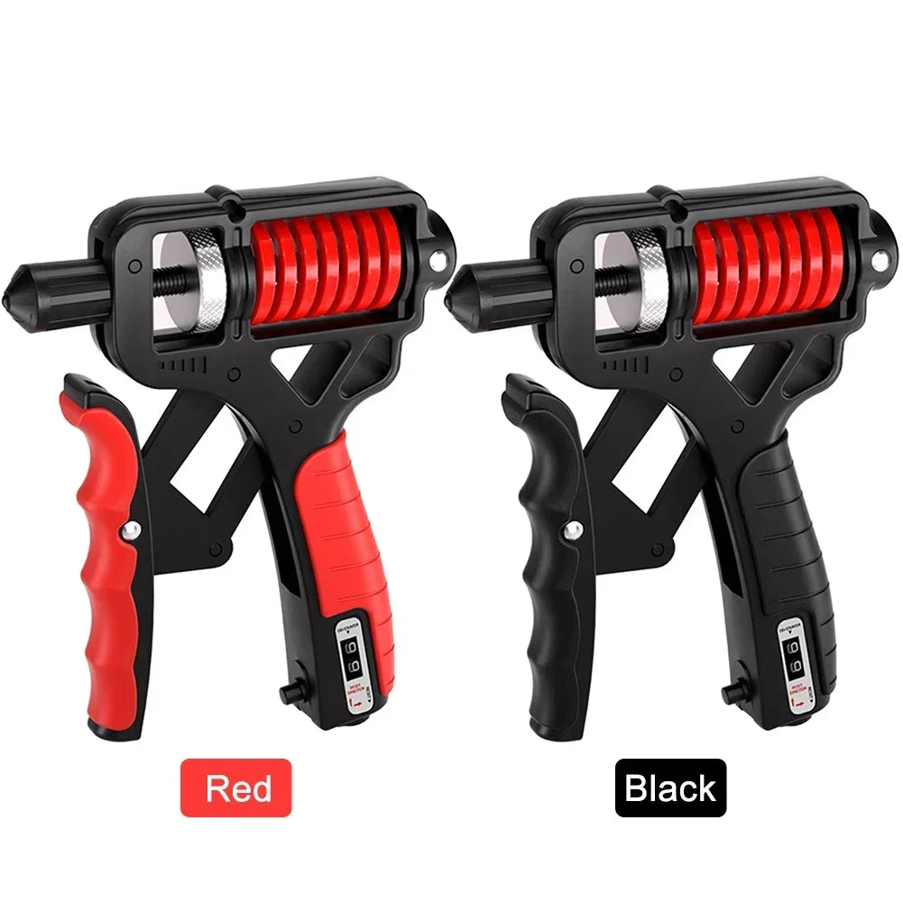 Entrenador de fuerza de agarre de 5 a 165 kg, fortalecedor de agarre de mano, fortalecedor de antebrazo con resistencia ajustable, perfecto para músicos y atletas.