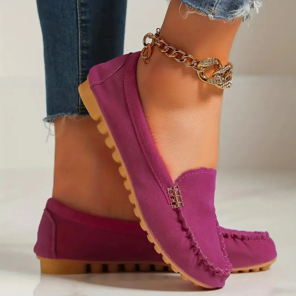Zapatos planos para mujer, nuevos, casuales, ligeros, tipo mocasín, modernos, versátiles y cómodos, estilo Mary Jane para mujer.