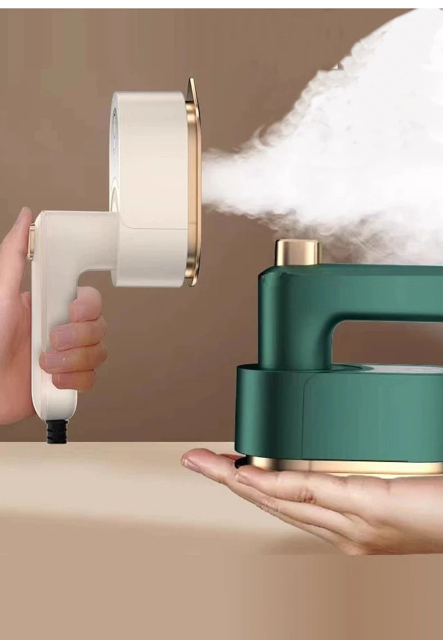 Mini vaporizador de ropa para planchar prendas, plancha de vapor portátil para el hogar y viajes, para planchar ropa en seco y húmedo.