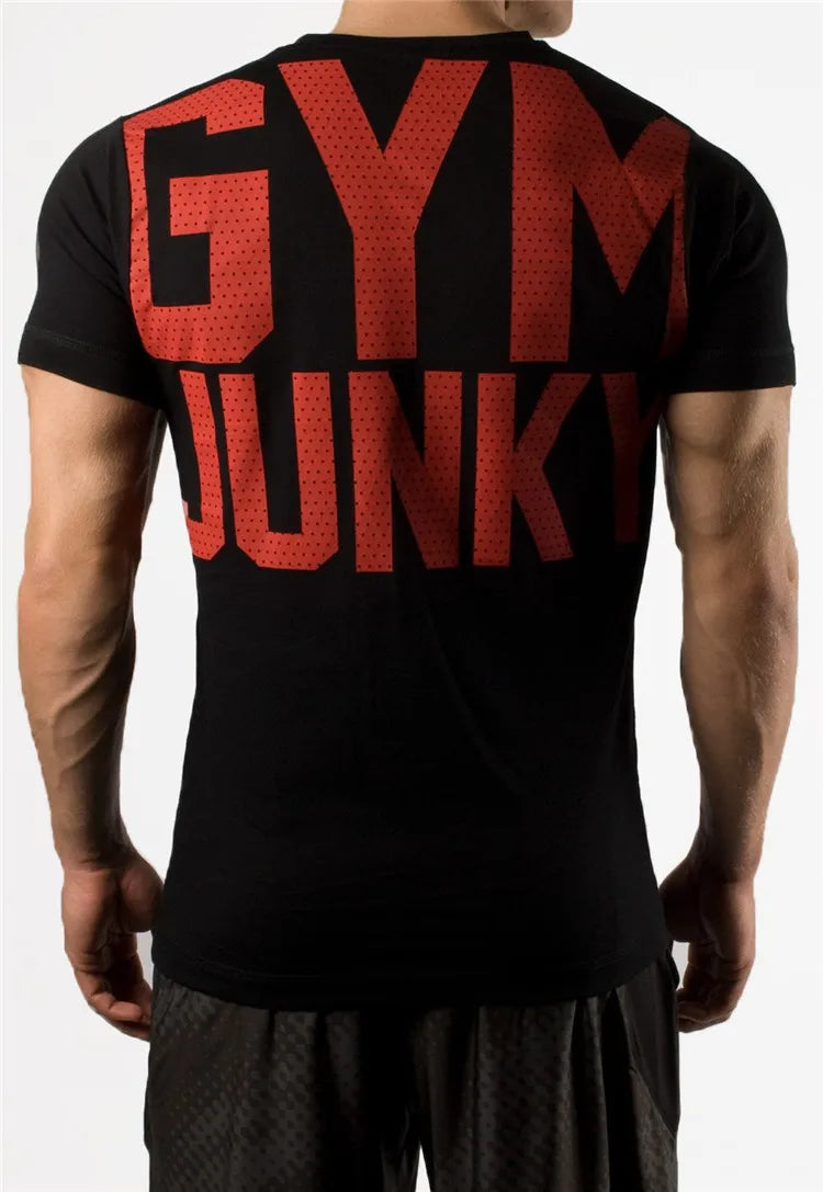 Camiseta de moda para hombre, tops para hombre, ropa de verano para fitness