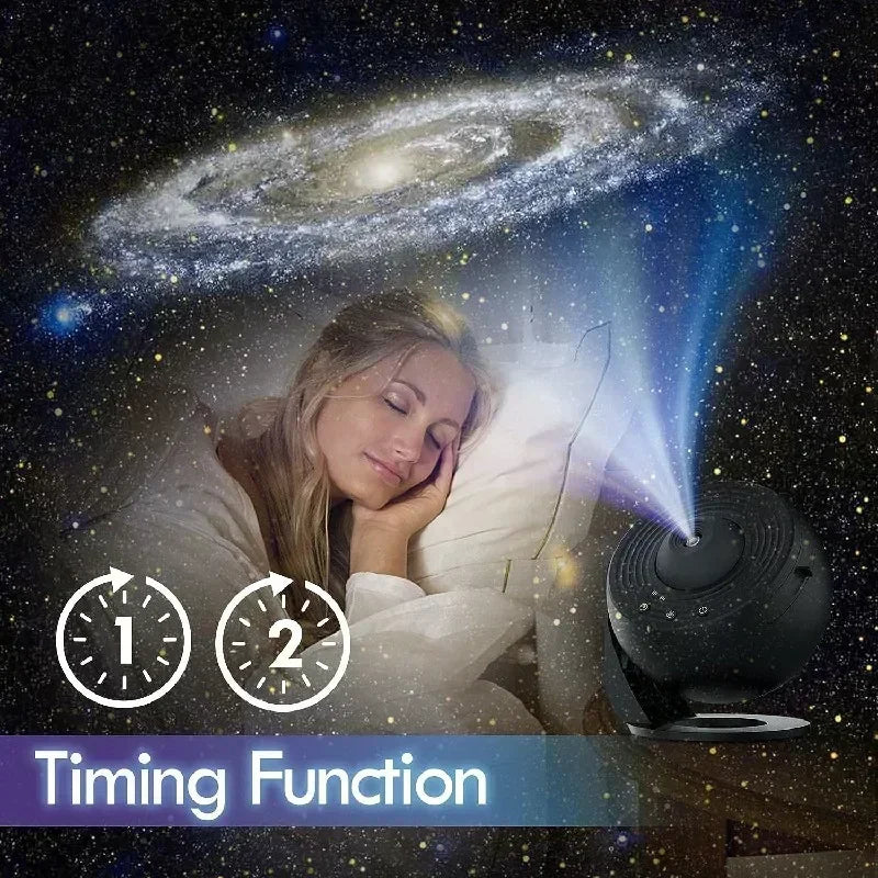 Nuevo proyector de estrellas Galaxy Light 13 en 1 Planetario con rotación de 360°