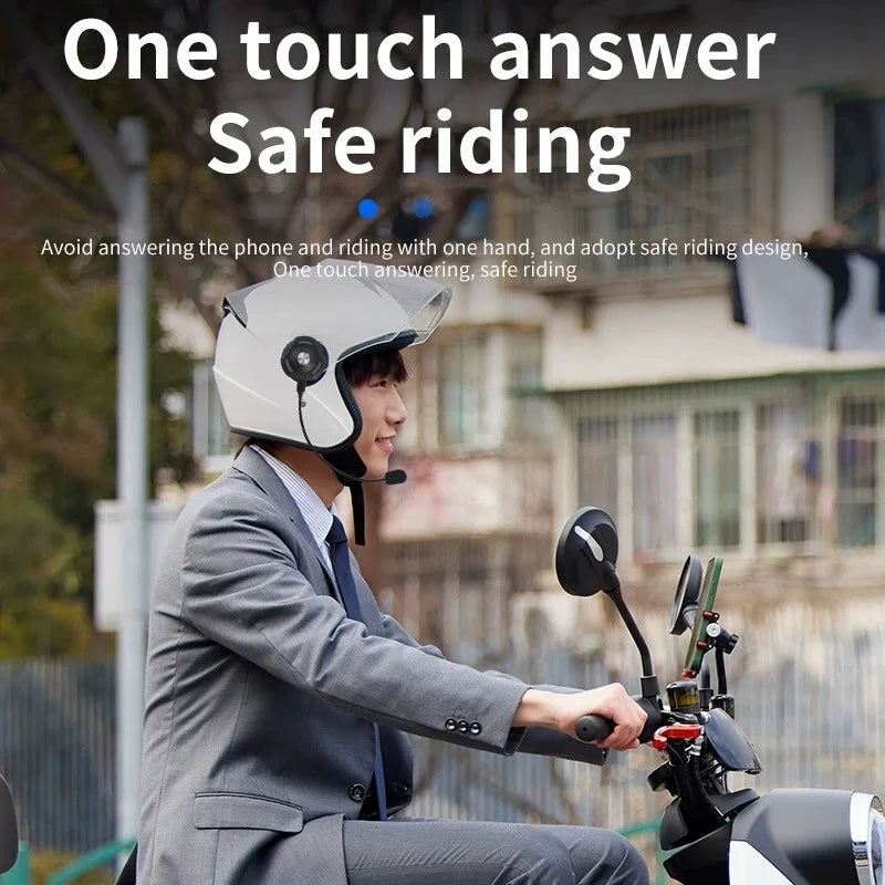 Auriculares Bluetooth para Motocicletas ( Conducción Ósea )