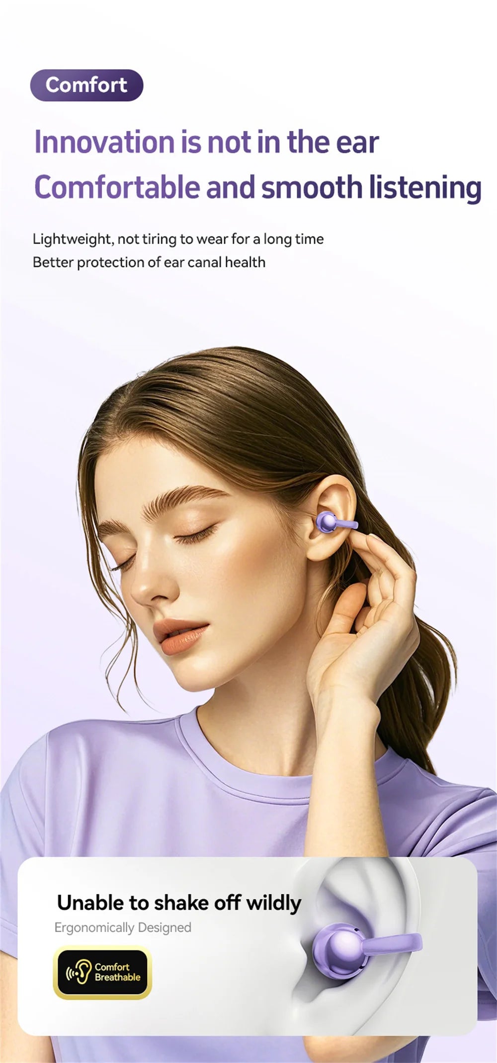 Auriculares de conducción Ósea de Alta Calidad (HIGH QUALITY BONE CONDUCTION)
