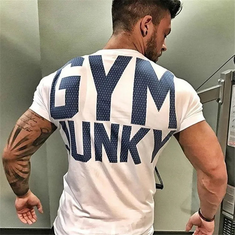 Camiseta de moda para hombre, tops para hombre, ropa de verano para fitness