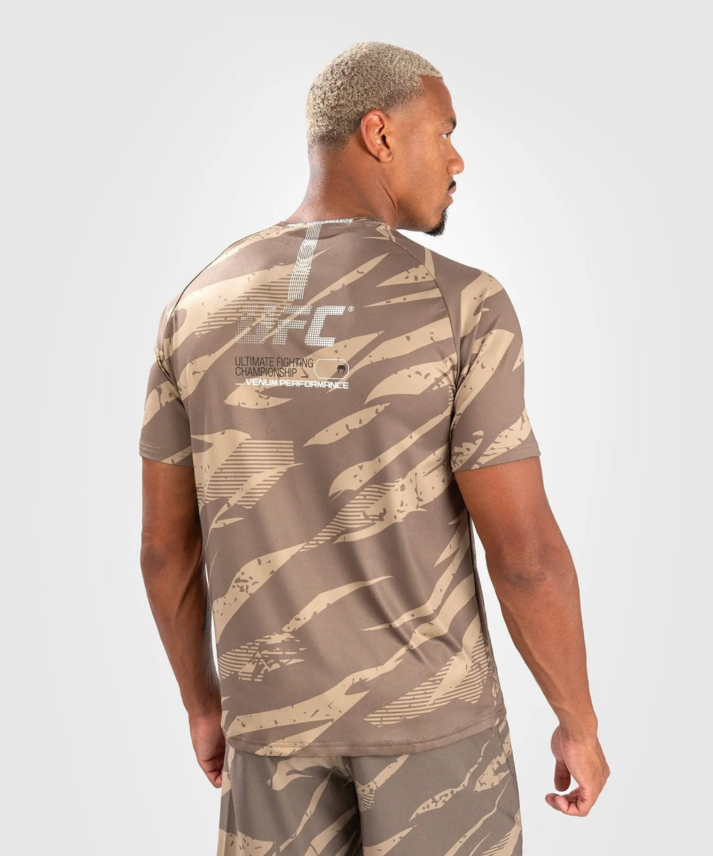 Camiseta de secado rápido para entrenamiento físico y lucha UFC Verano 2025.