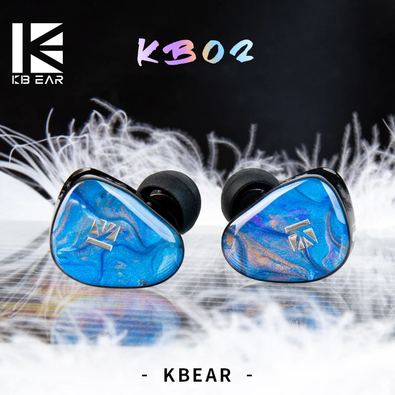 Auriculares HiFi KBEAR KB02 (DOBLE IEM)