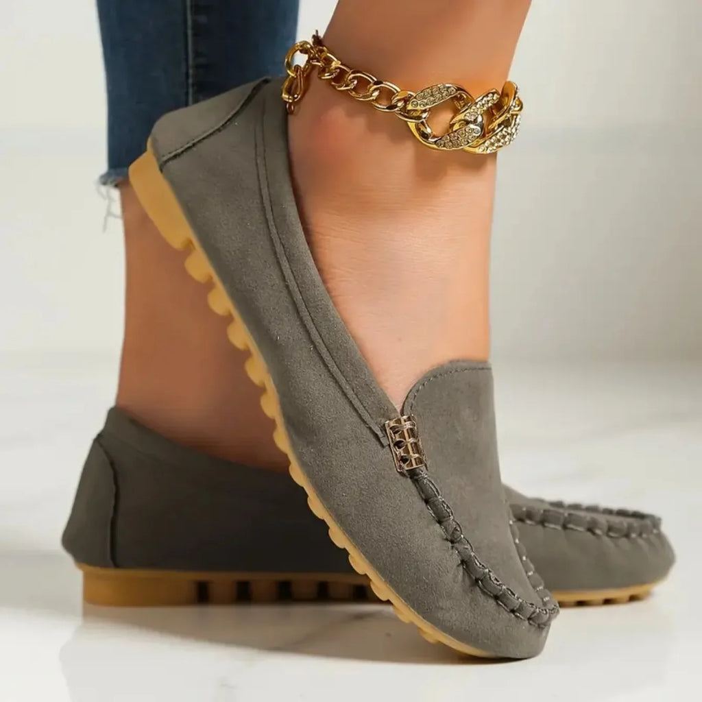 Zapatos planos para mujer, nuevos, casuales, ligeros, tipo mocasín, modernos, versátiles y cómodos, estilo Mary Jane para mujer.