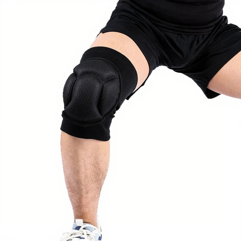 Rodilleras de voleibol para hombres y mujeres, de esponja gruesa, cálidas.