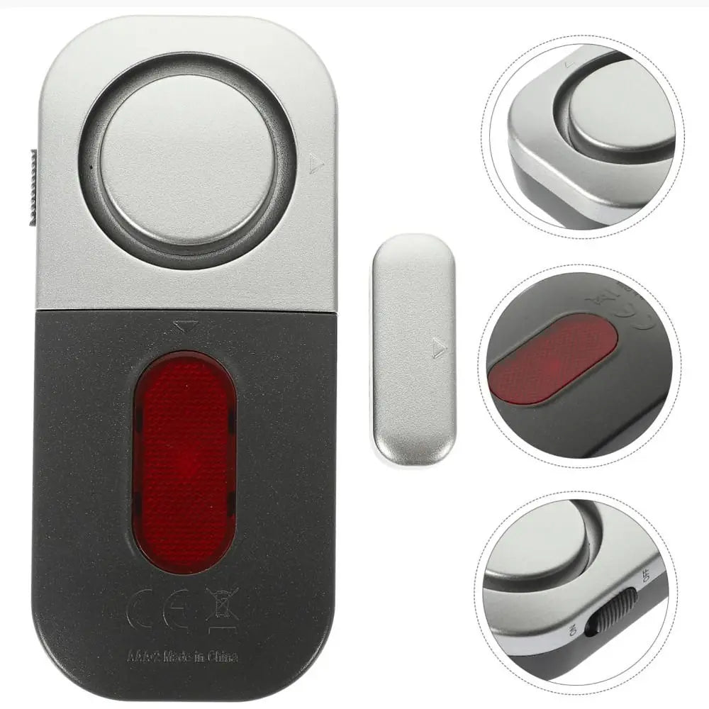 Alarma antirrobo con sensor magnético, detector de alta potencia, sistema magnético para puertas alimentado por batería, sensor inalámbrico inteligente para ventanas.