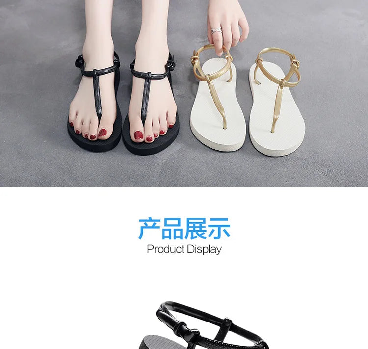 Chanclas Zapatos para mujer Sandalias Verano 2024 Pantuflas Sandalias planas Sandalias planas de lujo para mujer Chanclas romanas Sandalias Sandalias deslizantes