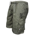 Pantalones cortos tácticos de camuflaje para hombre, de verano, con bolsillos cargo, estilo militar, informales, para senderismo, pesca y viajes.
