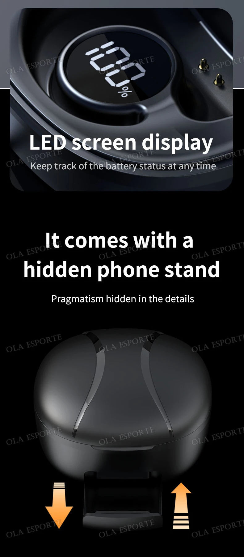 Nuevo anillo inteligente multifuncional con control remoto, Bluetooth 5.3, desplazamiento de página, volteo de video, función "Me gusta" automático y captura de fotos para smartphones.