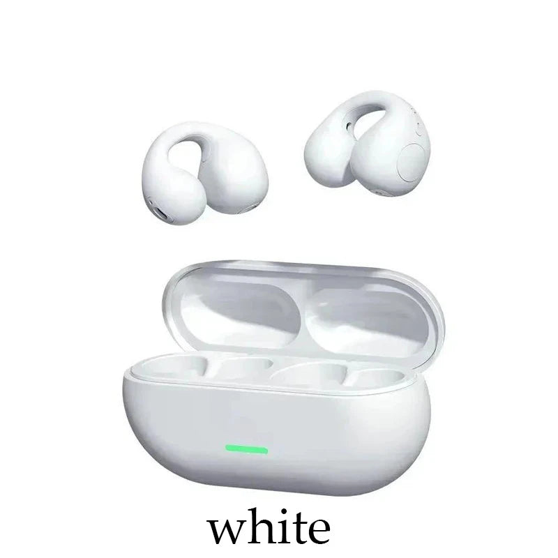 Auriculares de Conducción Ósea BMAD con Pantalla de Carga