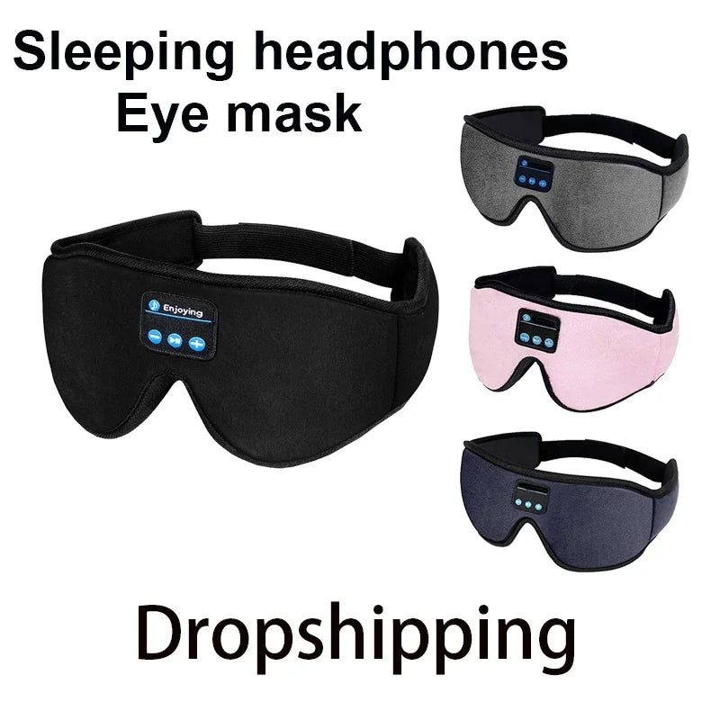 Auriculares para dormir Antifaz para dormir con forma de copa contorneada 3D