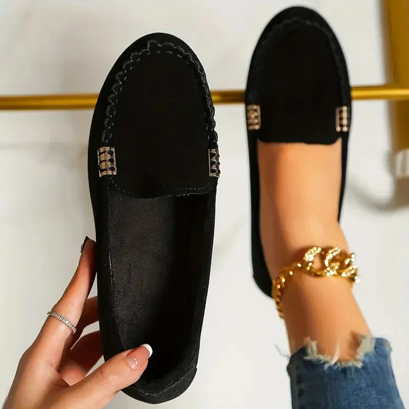 Zapatos planos para mujer, nuevos, casuales, ligeros, tipo mocasín, modernos, versátiles y cómodos, estilo Mary Jane para mujer.