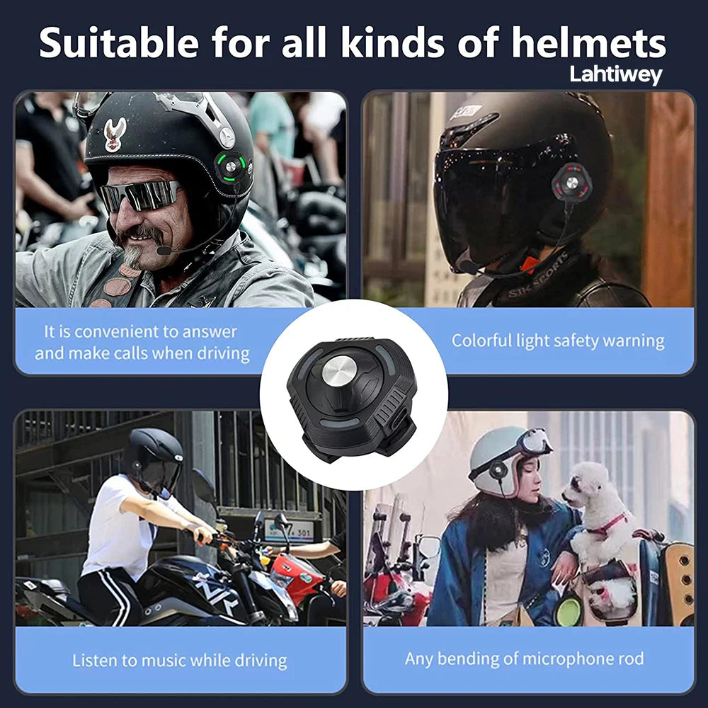 Auriculares Bluetooth para Motocicletas ( Conducción Ósea )