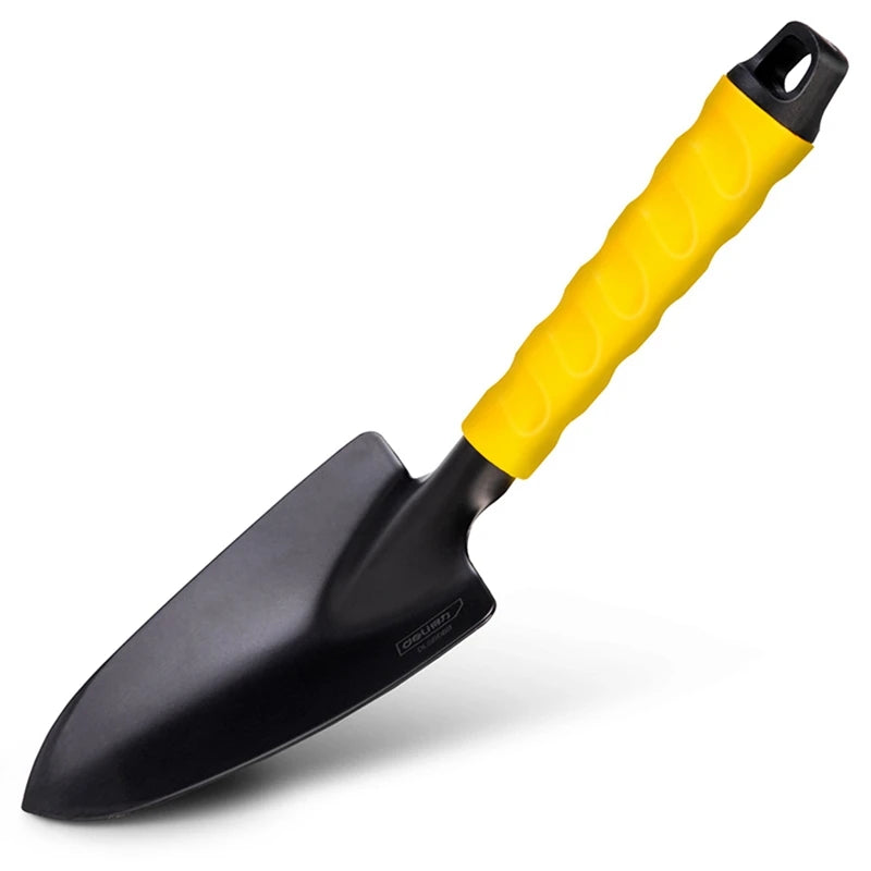 Juego de herramientas multifuncionales para jardín: pala de mano, azada, rastrillo, paleta. Herramientas de jardinería para el hogar, ideales para el trasplante de flores y suculentas.