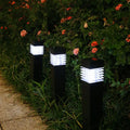 Luces solares para jardín, luces solares LED para caminos exteriores, iluminación paisajística impermeable IP65 para decoración de patios traseros, senderos y entradas de vehículos.