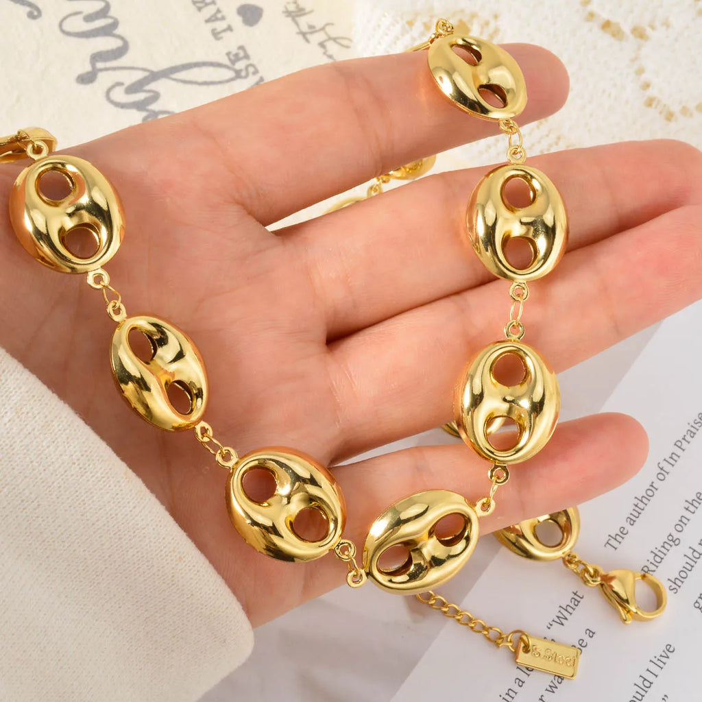 Collar de cadena cubana de 5 mm, joyería de acero inoxidable para hombre, plata, oro, estilo hip hop, unisex, cadenas duraderas, regalo para el día a día.