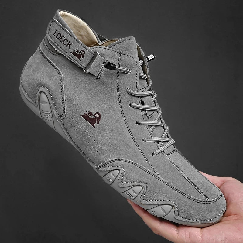 Zapatillas casuales para hombre 2023, nuevos botines con cordones, zapatos de moda para hombre, mocasines de alta calidad, zapatos casuales de lujo para hombre.