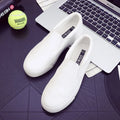 Mocasines de piel Comemore para mujer, tendencia primaveral, zapatos planos casuales, zapatos sin cordones de plataforma vulcanizados, zapatillas deportivas para mujer.
