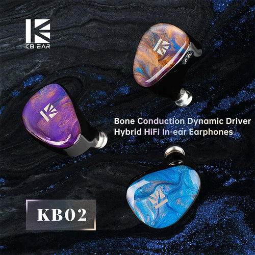 Auriculares HiFi KBEAR KB02 (DOBLE IEM)