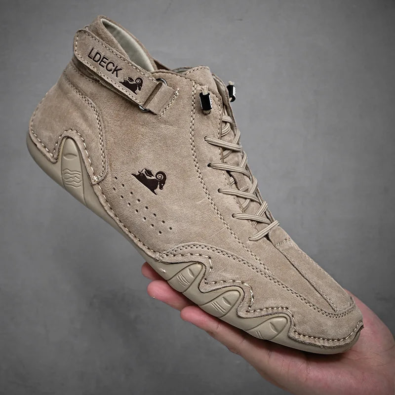 Zapatillas casuales para hombre 2023, nuevos botines con cordones, zapatos de moda para hombre, mocasines de alta calidad, zapatos casuales de lujo para hombre.