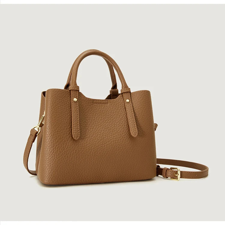 Bolsos de mano de PU para mujer, elegantes bolsos tote, diseño versátil, bolsos de uso diario, bolso de hombro compacto