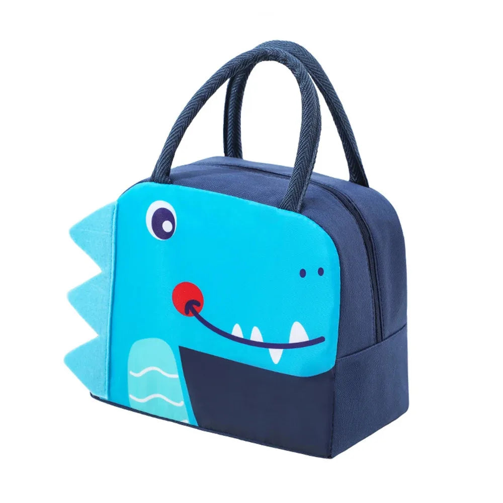 Bolsa Bento 3D tridimensional, linda bolsa Bento de dibujos animados, bolsa para el almuerzo, bolso de mano, bolsa de almacenamiento, bolsa aislante, lonchera de lona, bolsa de hielo